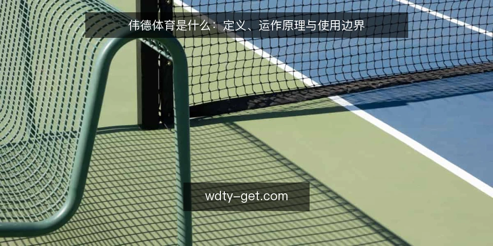 伟德体育是什么：定义、运作原理与使用边界 — 伟德体育是什么？ 配图